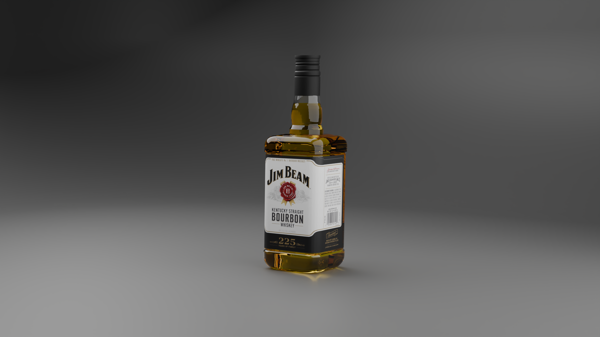Jim Beam Bottle 2